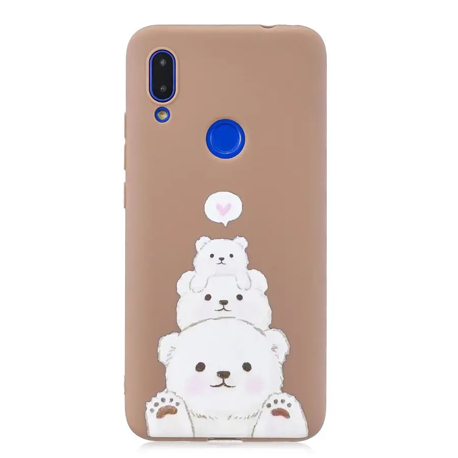 B5 Huawei Y5 Y6 Y7 силиконовый чехол с мультяшным рисунком для huawei Y6 Prime Coque Honor 8S чехол милый Стенд мягкие чехлы для телефонов - Цвет: B5