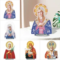 5d diy diamond painting virgin mary religious ornaments double sided diamond painting orthodox church idol ornaments