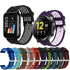 Ремешок силиконовый для смарт-часов Realme, сменный спортивный браслет для наручных часов Realme