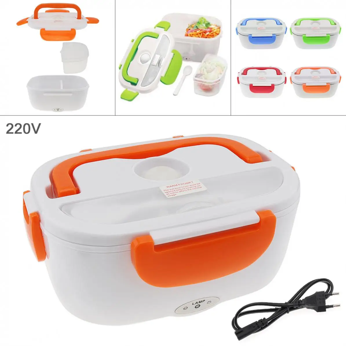 220 В л цельный тип портативный подогреватель пищи согревание сохраняет
