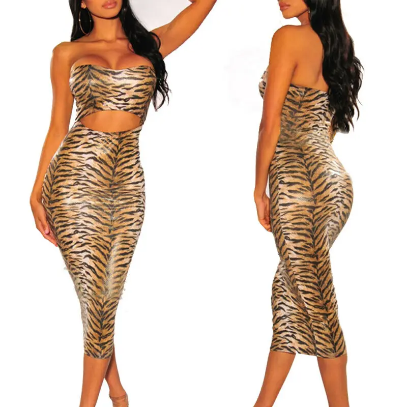 Женское облегающее платье бодикон без рукавов платья женские вечерние с