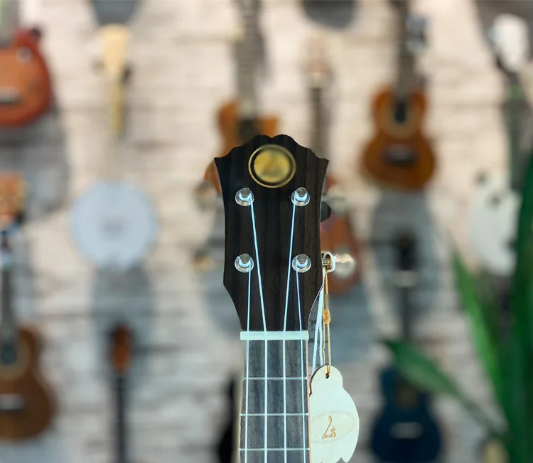 Джазовая укулеле 23 дюйма All Maple Mini Electri концертная акустическая гитара 4 струны Гавайская звукосниматель для путешествий музыкальная гитара
