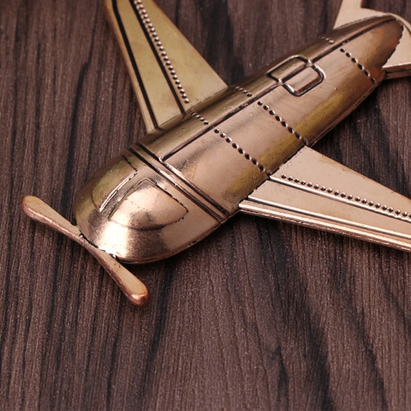 

Винтажная форма самолета для винной и пивной бутылки открывалка из нержавеющей стали кухонный бар Вечерние