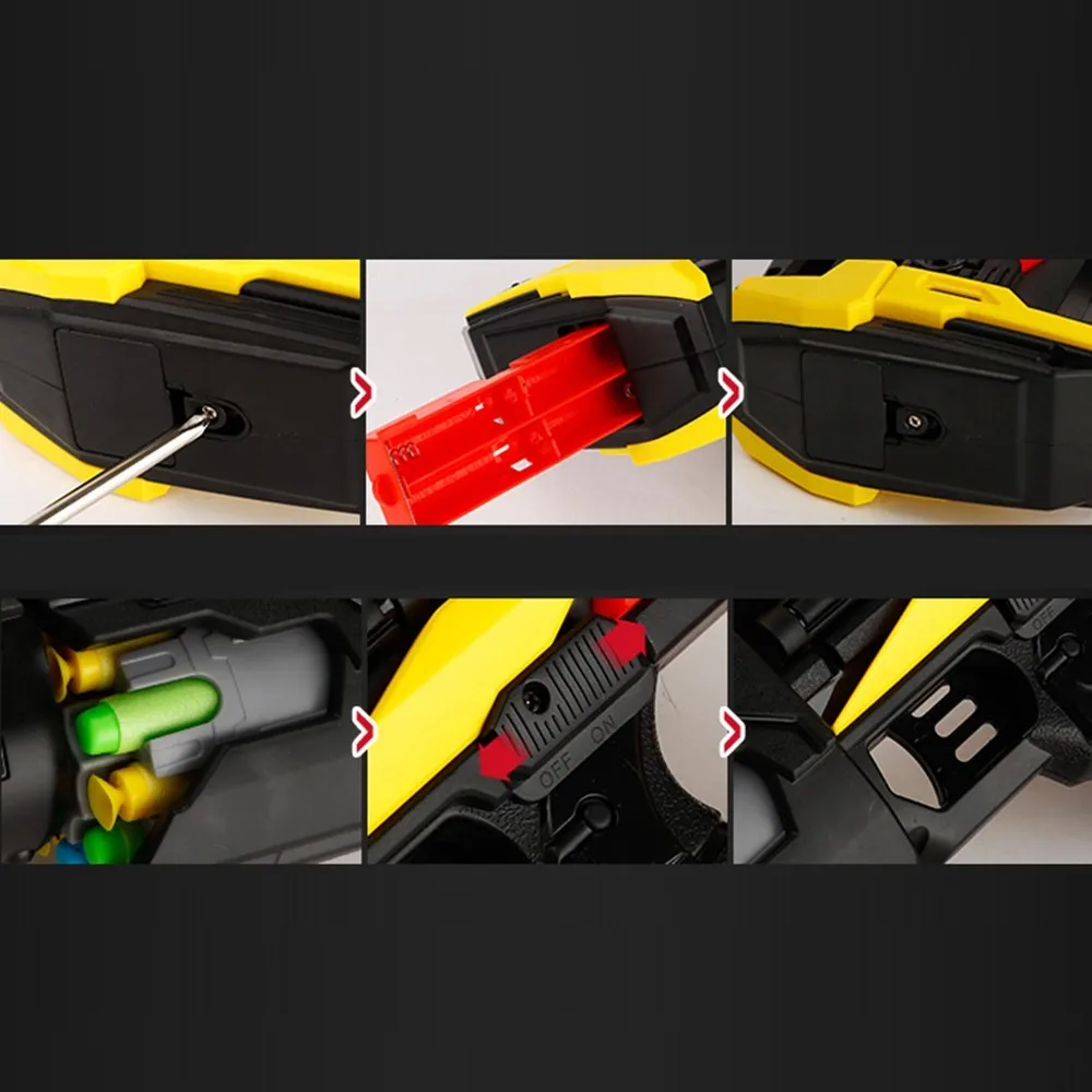 Игрушечное ружьё Электрический бластер пистолет страйкбол с 20 штук мягкие пули