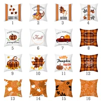 fall leaves decoration pillowcase bed sofa decor pumpkin pattern cushion cover autumn decorations for home party gifts