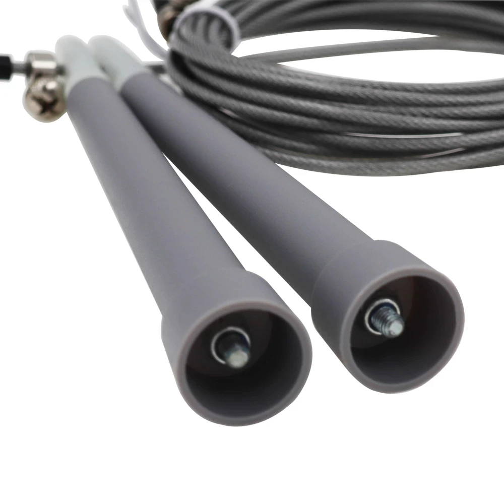 

NEW Steel Wire Skipping Skip Adjustable Jump Rope Fitnesss Equipment Exercise Workout 3 Meters -40