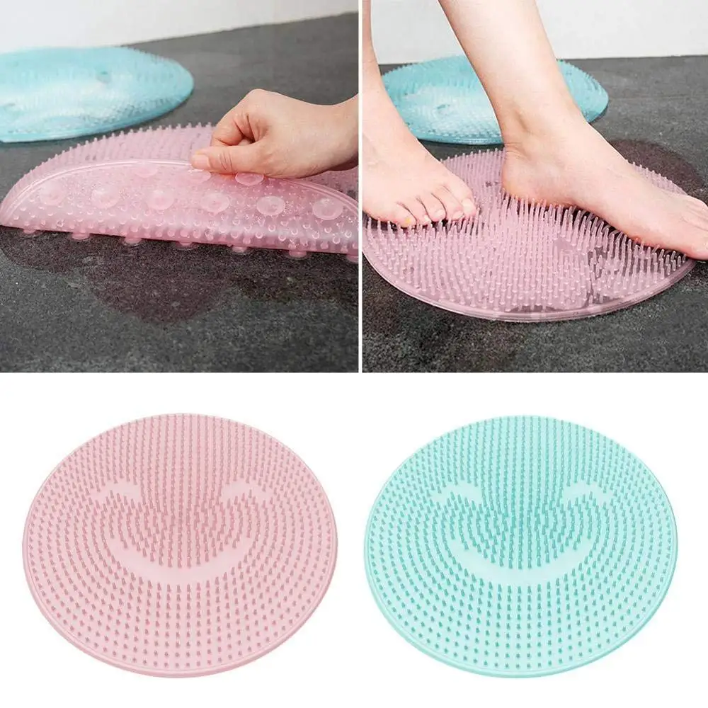 Новый нескользящий коврик для ванной комнаты безопасный пластиковый красочный