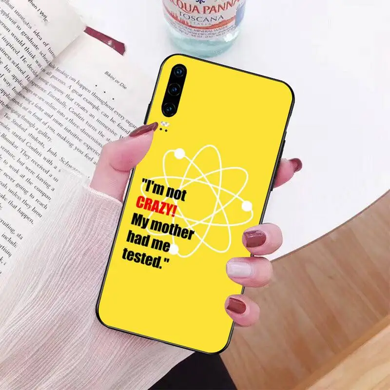 Чехол CUTEWANAN The Big Bang Theory TBBT для телефона Huawei Nova 6se 7 7pro 7se honor 7A 8A 7C Prime2019|Бамперы| |