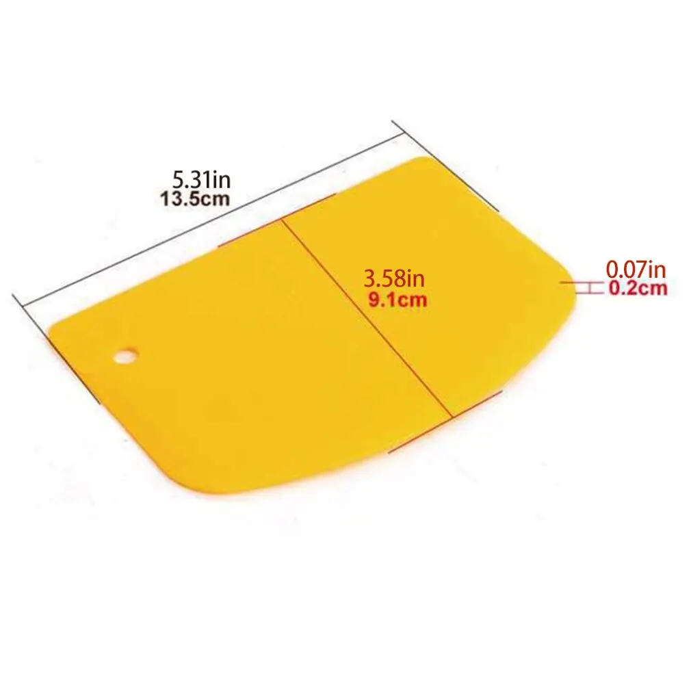 Скребок для приготовления крема шеф повара скребок масла твердый пластиковый