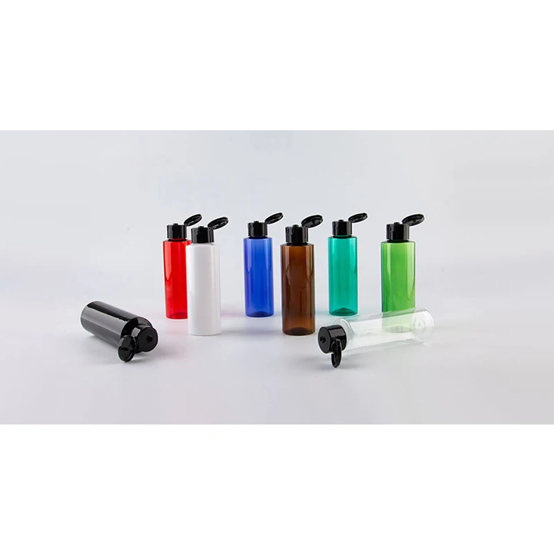 100 мл Высококачественная цветная пластиковая Флип Крышка для бутылки с белыми