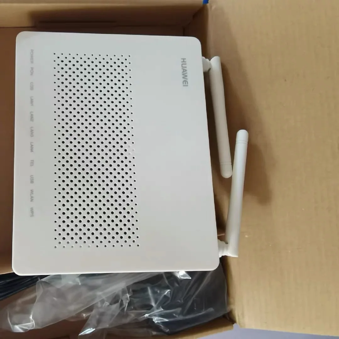 8 шт. оригинальный HW EG8141A5 Gpon ONU модем FTTH неизолированный металл + адаптер 1GE 3FE 1tel wifi