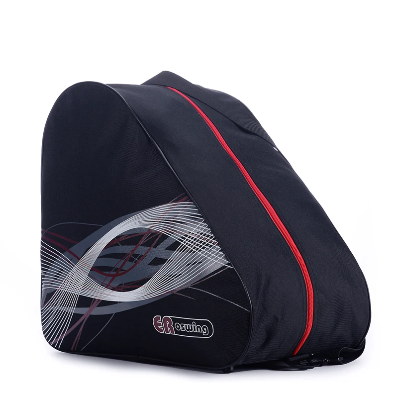 

BIG Thick Ice Ski Snow Boots Bag Skate Helmet Portable Carry Shoulder Snow Shoes Bag Non-slip For Snowboard Accessories Black