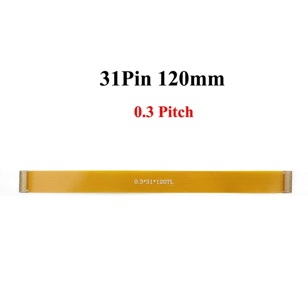 YuXi 31 Pin FFC FPC Flexible Flat Cable Pitch 0.3mm Same Direction length 28 30 60 75 120 150 200 350 mm | Мобильные телефоны и