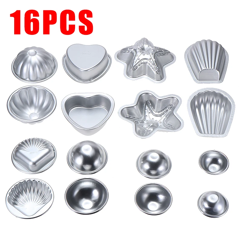 16 шт. форма для бомбы ванны сделай сам полусферическая металлическая бомба