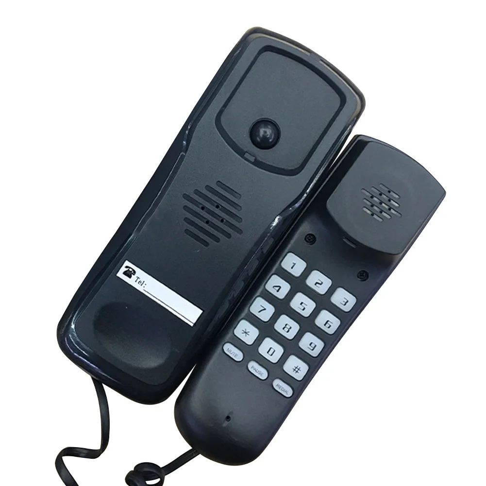 

With Handle Multifunction Wired Desktops Home Phone Landline Hotel Reception Business Wall Mount Portable Fixed Telephones