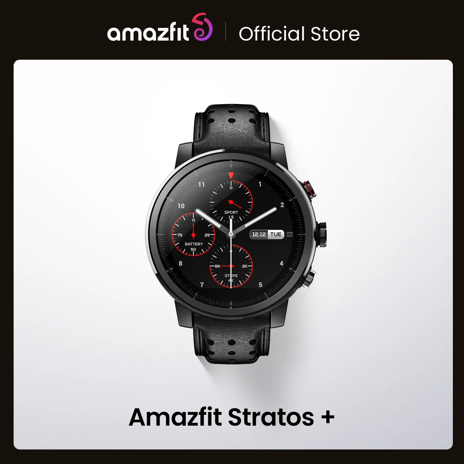 Amazfit Stratos+ Professional Smart Watch Genuine Leather Strap Gift Box Sapphire 2S for Android iOS Phone