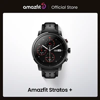 Amazfit Stratos  Professional Smart Watch Genuine Leather Strap Gift Box Sapphire for Android iOS Phone