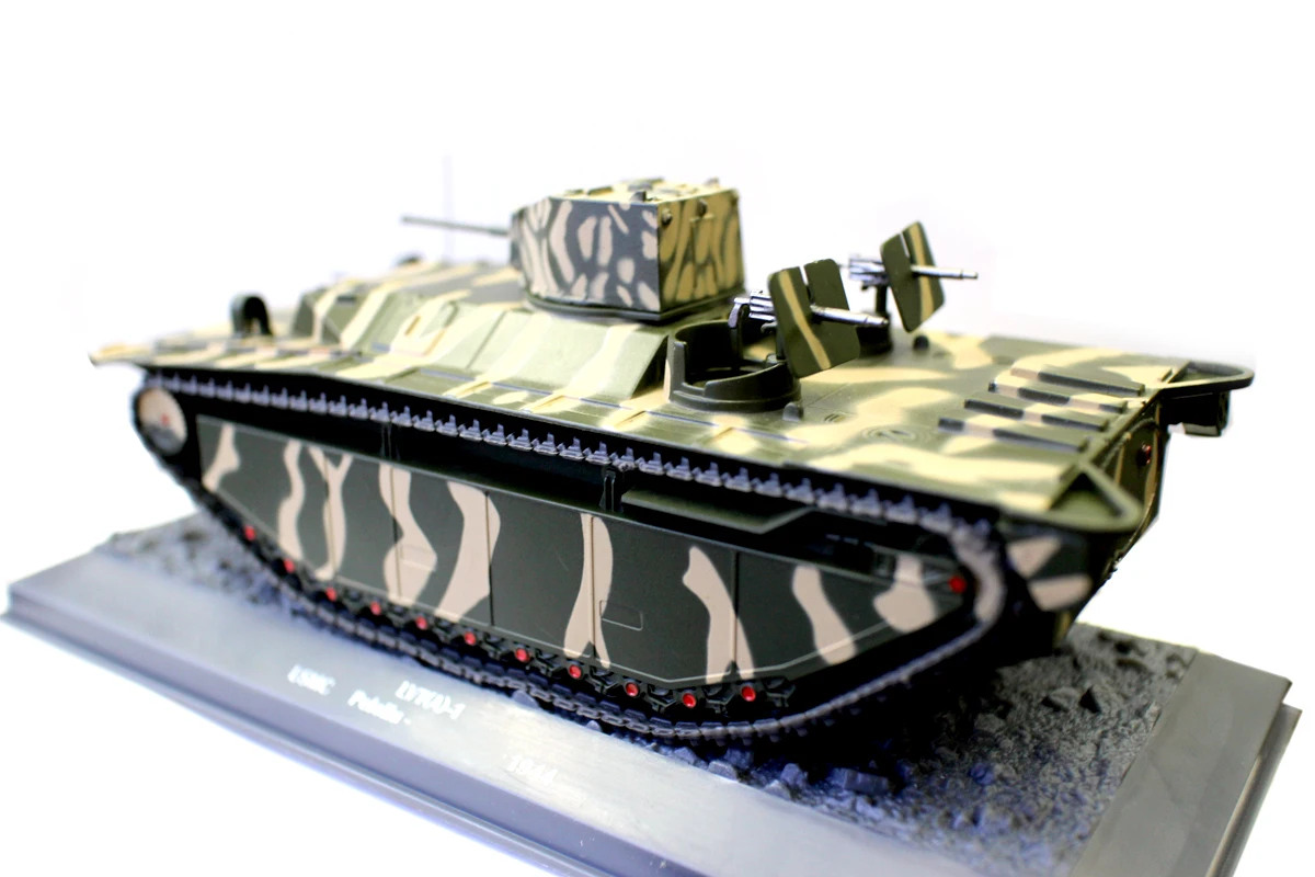 Редкая хорошая мировая война II США 1/43 LVT (a) - 1 USMC амфибия автомобиль Peleliu 1944 September