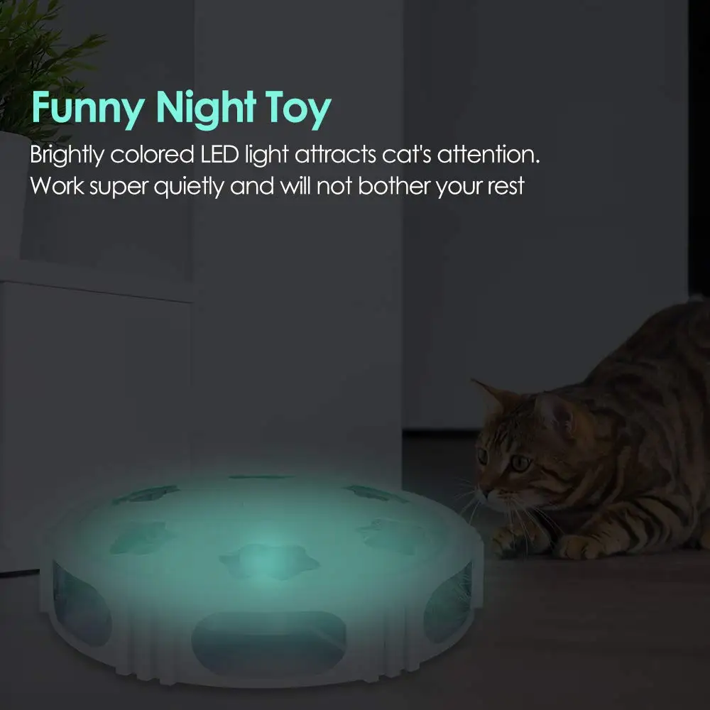 Электрическая игрушка для кошек умная кошачья интерактивная автоматический