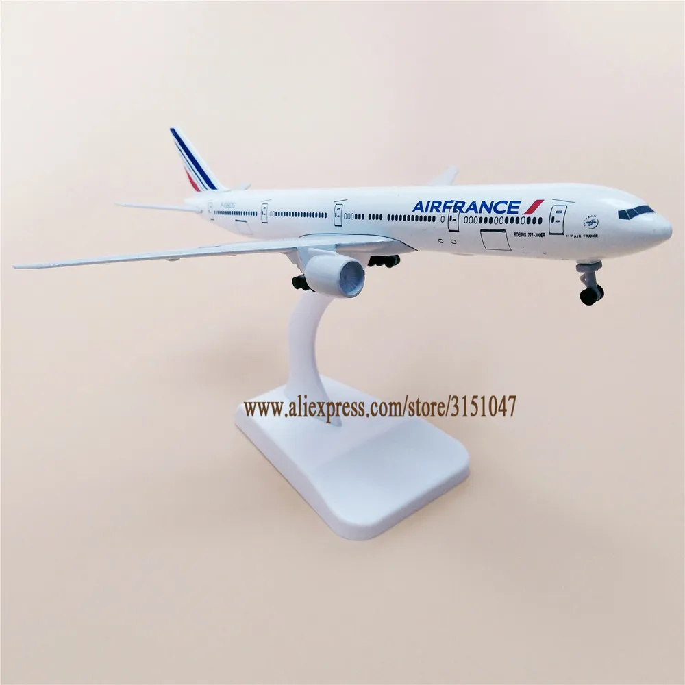19 см Air France AIRFRANCE Boeing 777 B777 Airlines модель самолета сплав Металл литье под давлением
