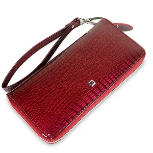 Beth Cat Women Long Zipper Wallet Genuine Leather Alligator Ladies
Purse Wristlet Wallets Clutch for Phone Cards Coin Purses 14.43 USD