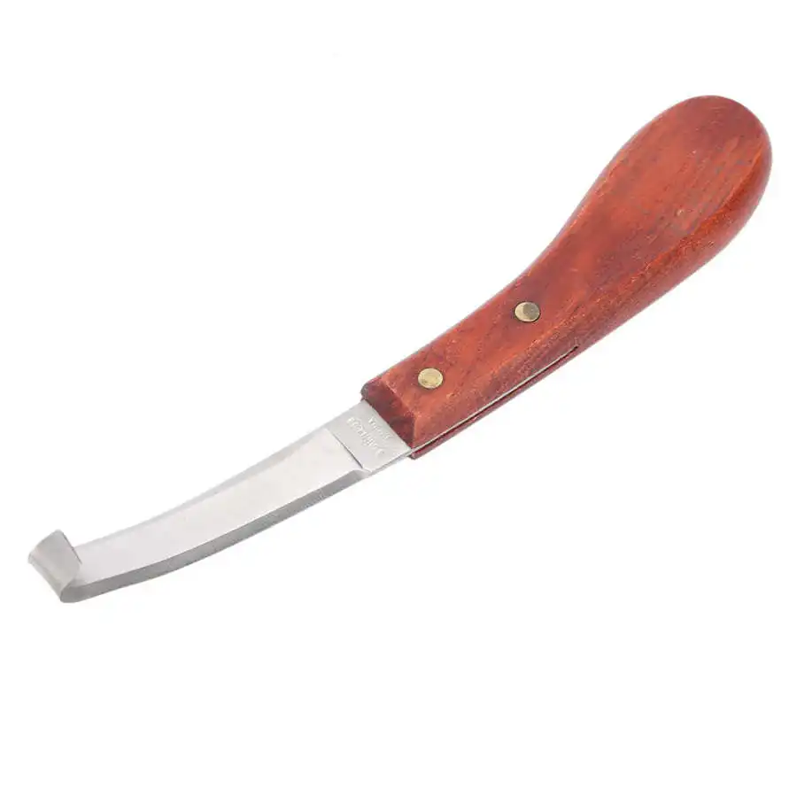 

Horse Hoof Knife Stainless Steel Blade Hoof Trimming Knives with Comfortable Handle poultry Hoof Trimming Tool
