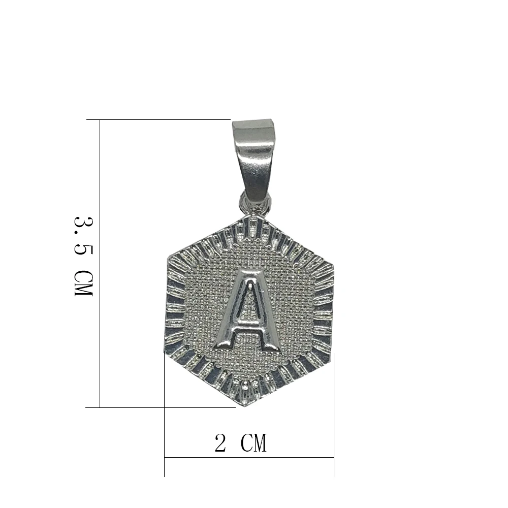 Длинное ожерелье цепочка для женщин и мужчин модная бижутерия аксессуары 26 букв