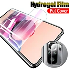 Гидрогелевая пленка для Redmi Note 10, Защитная пленка для экрана Xiaomi Redmy Note10 Pro 10Pro Max 10s, Передняя защитная пленка, стекло для объектива камеры