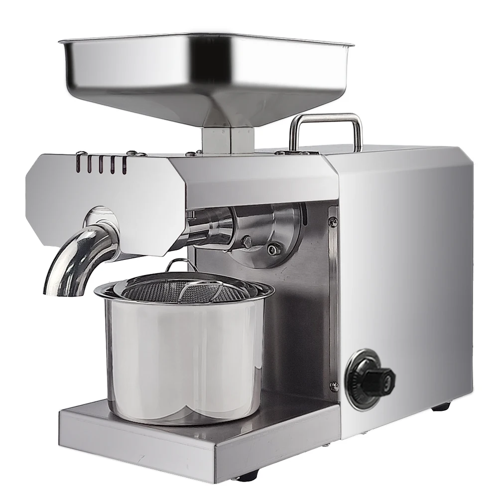 Good Quality Household Oil Extraction Machine Automatic Peanut Coconut Sesame Coconut Oil Press industrial Cold Hot Presser