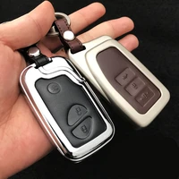 zinc alloyleather car styling key cover case for lexus rx is es nx gs gx lx 300 330 350 200 250 270 470 460 570 400 450h ct200h