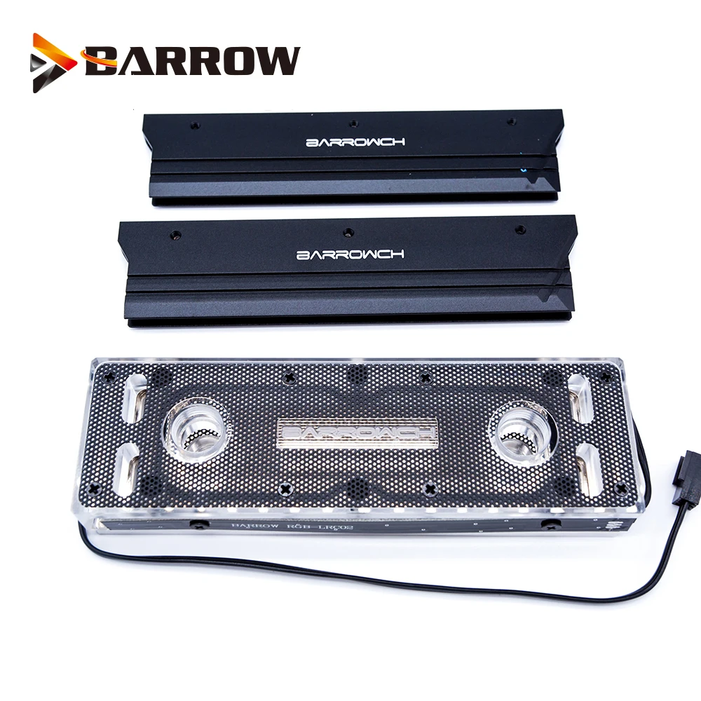 Barrow RAM блок использовать для 2 шт/4 шт 2/4 канальный охлаждаемый прозрачный радиатор