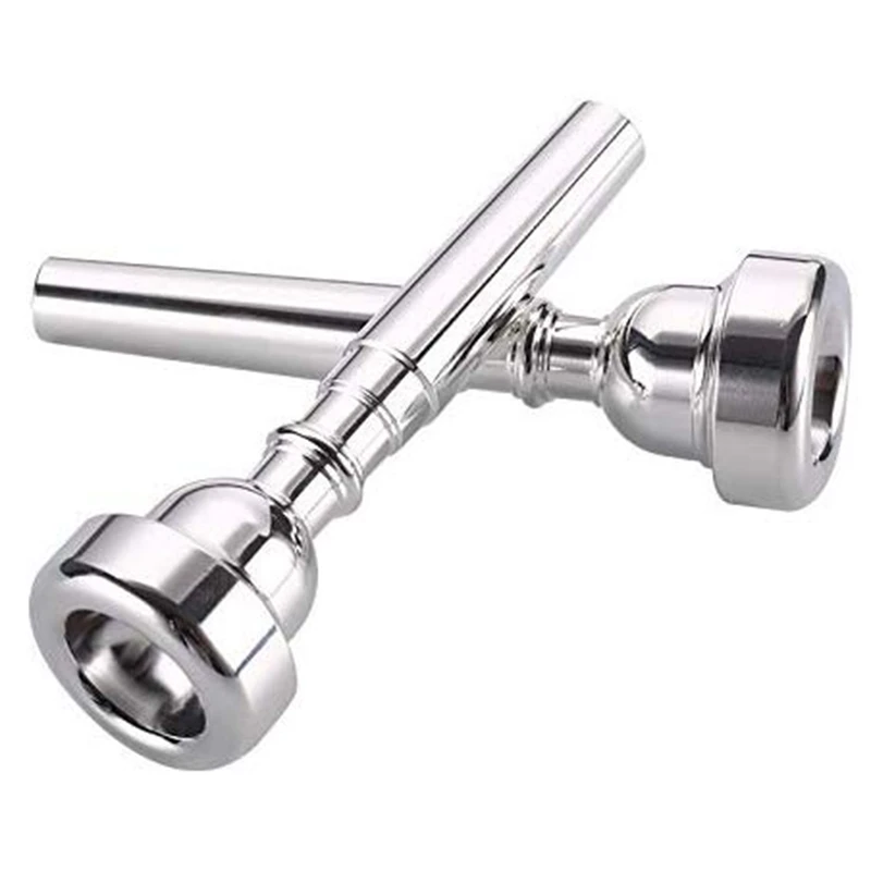 

3 Pack Trumpet Mouthpiece (3C 5C 7C) with Trumpet Mute for Replacement Musical Instruments Accessories