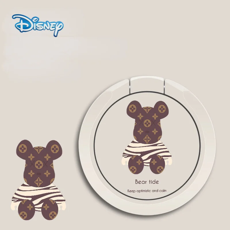 

Disney Cartoon Mobile Phone Ring Buckle Portable Telephone Holder Rotatable Bracket Anti-Fall Support Finger Stand Accessories