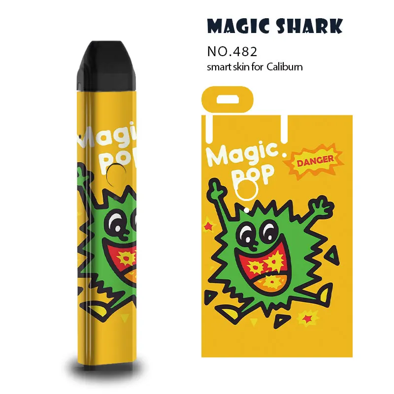 Чехол Magic Shark One Piece Duck Oreo Сейлор Мун из ПВХ обложка пленка наклейка для набора Uwell