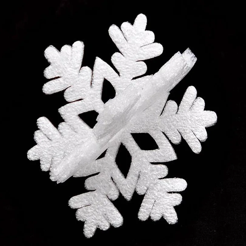 DIY 3D 10 см пенопластовые белые Искусственные снежинки фотография белая Снежинка