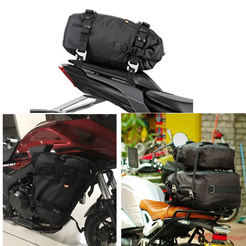 NEW Multi-function Motorcycle Moto Motocross Bicycle Rear Seat Bag Waterproof Outdoor Riding backpack Motorbike Luggage For Ktm