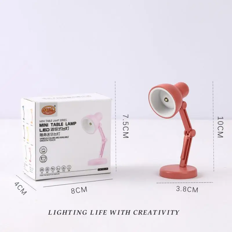 

Mini Book Lamp Creative Small LED Table Lamp Portable Folding Portable Night Light Magnetic Table Eye Protection Reading Lamp