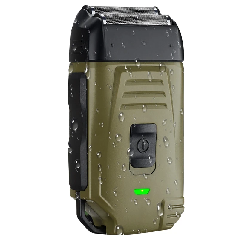 Беспроводной Мощный бритвенный станок для сухого и влажного бритья волос |