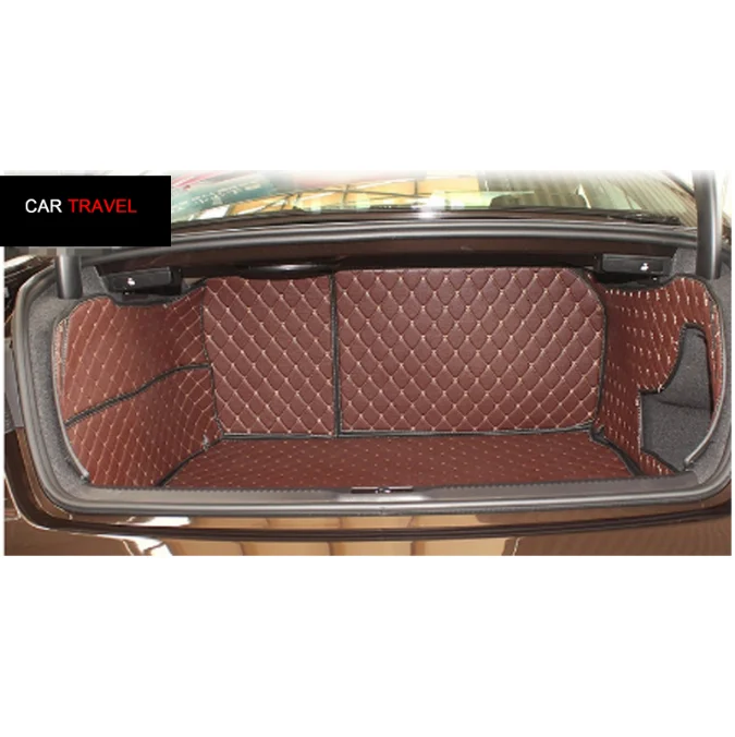 

Высокое качественные маты! Полный Комплект ковриков для багажника автомобиля Audi A5 Sportback 2016-2008, водонепроницаемые коврики для багажника A5 2013