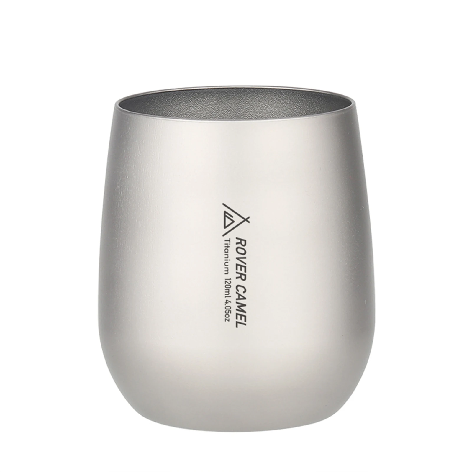 

Ультралегкая титановая чашка для воды с двойными стенками, 120 мл