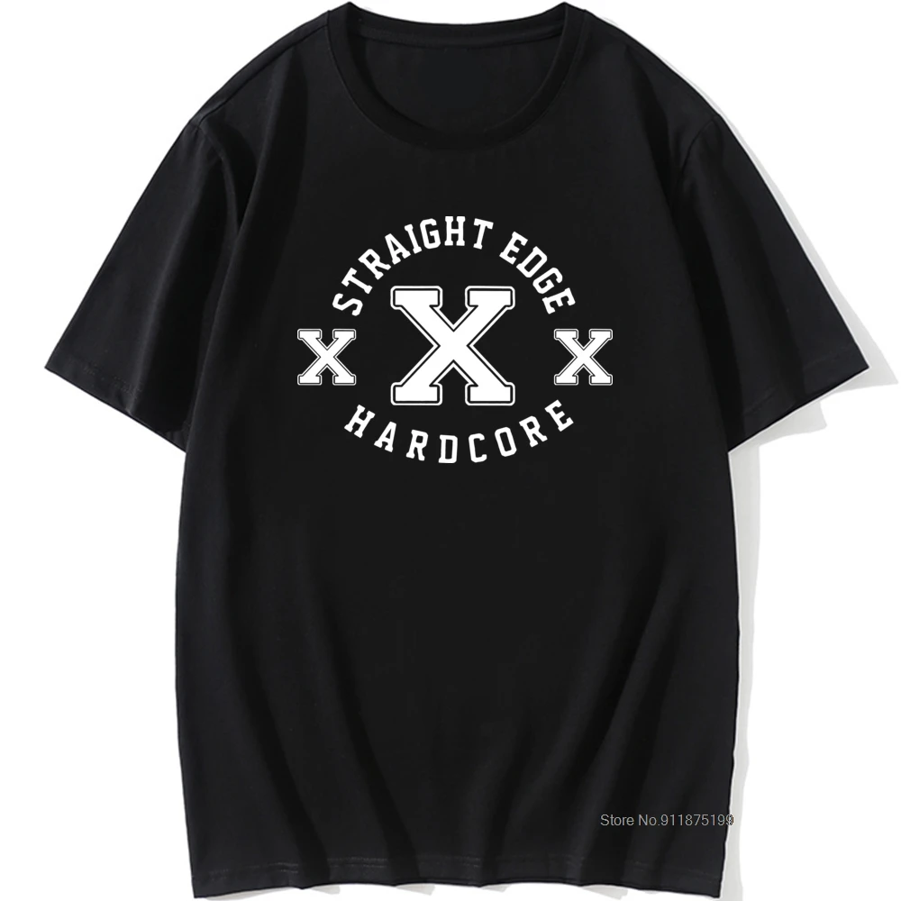 

New Summer Vintage Men T Shirt Simple Plus Size O'Neck Cotton TShirt Straight Edge Hardcore Popular Style Man T-Shirt