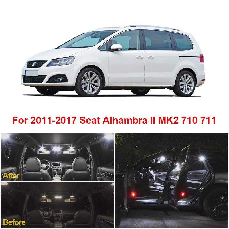 

Лампы для чтения в салоне Alhambra II MK2 710 711 2011-2017, 21 шт.