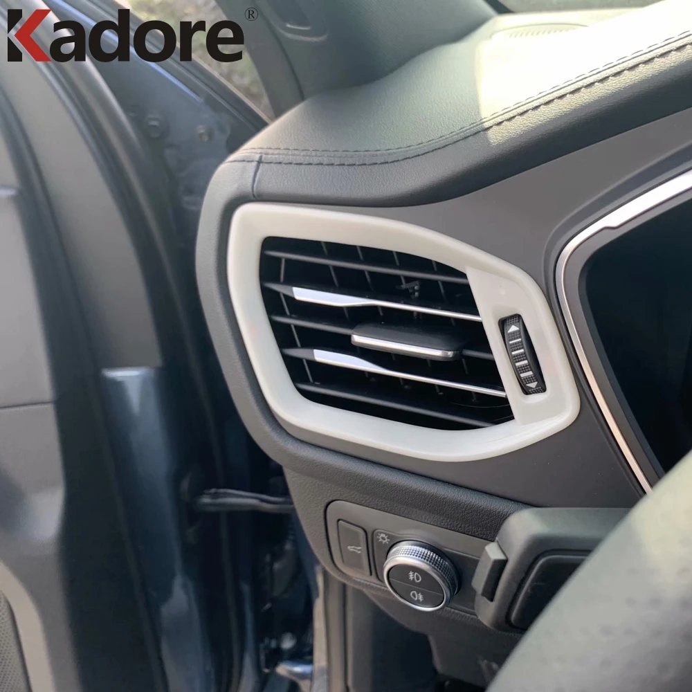 Хромированная передняя фара для Ford Kuga Escape 2017 2018 2019 противотуманная рамка отделка