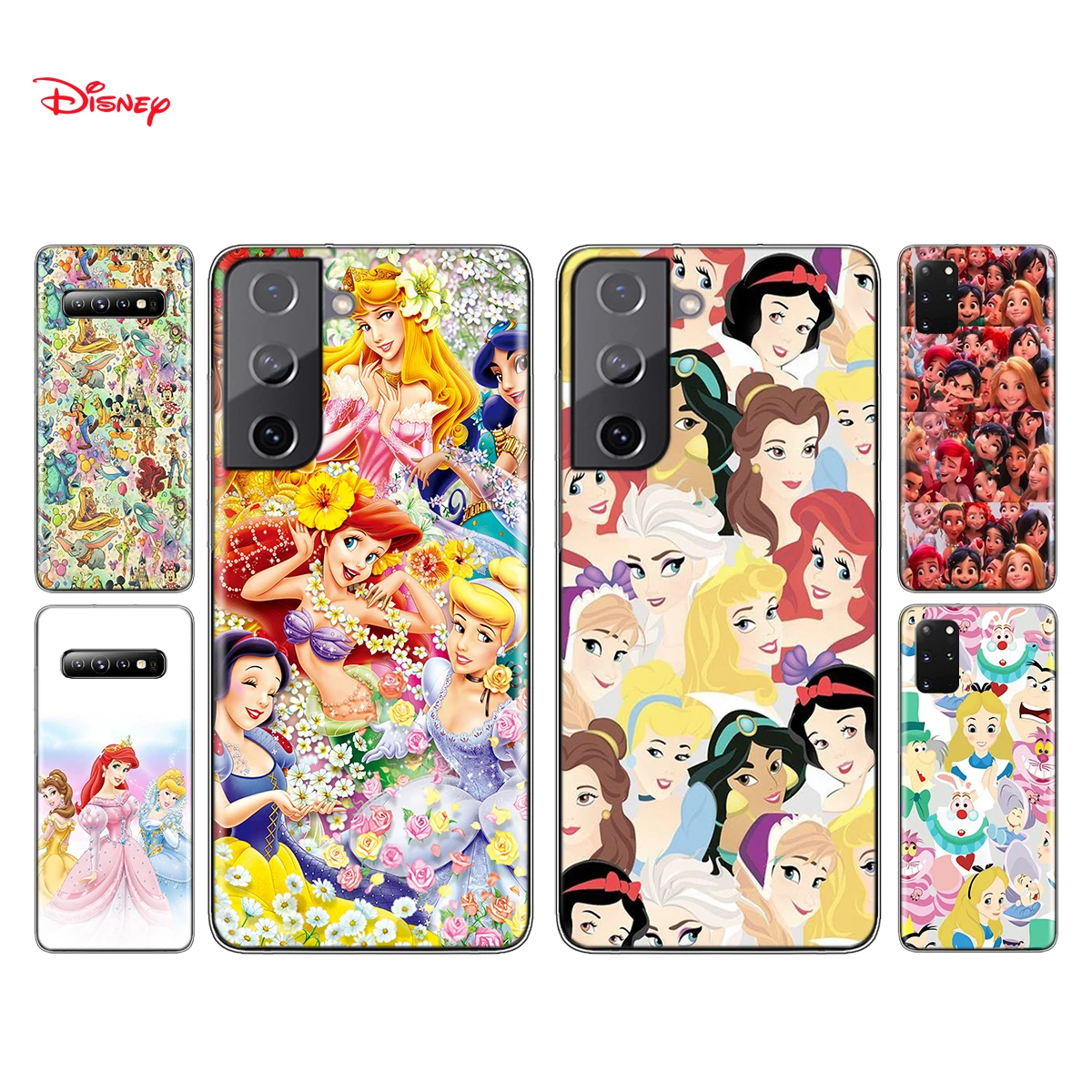 

Silicone Cover Beautiful Princess For Samsung Galaxy S21 S20 FE Ultra S10 S10E Lite S9 S8 S7 Edge Plus Phone Case
