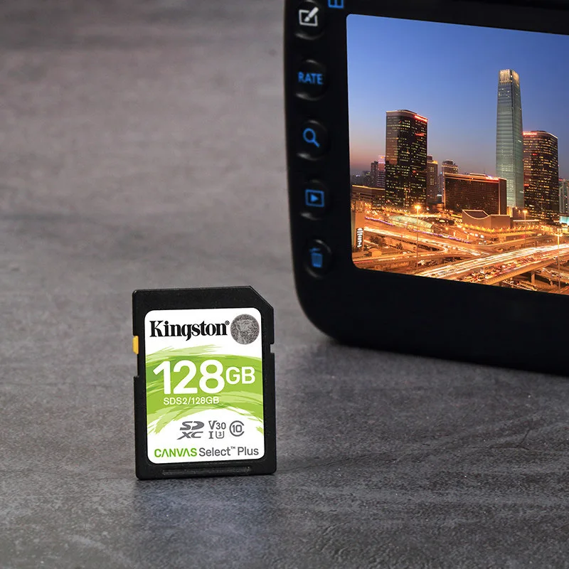 Kingston SD карта 32 Гб 64 Гб 128 Гб карта памяти картао де Мемория SDHC/SDXC Micro SD карта 256 ГБ для HD 1080p и 4K видеокамера