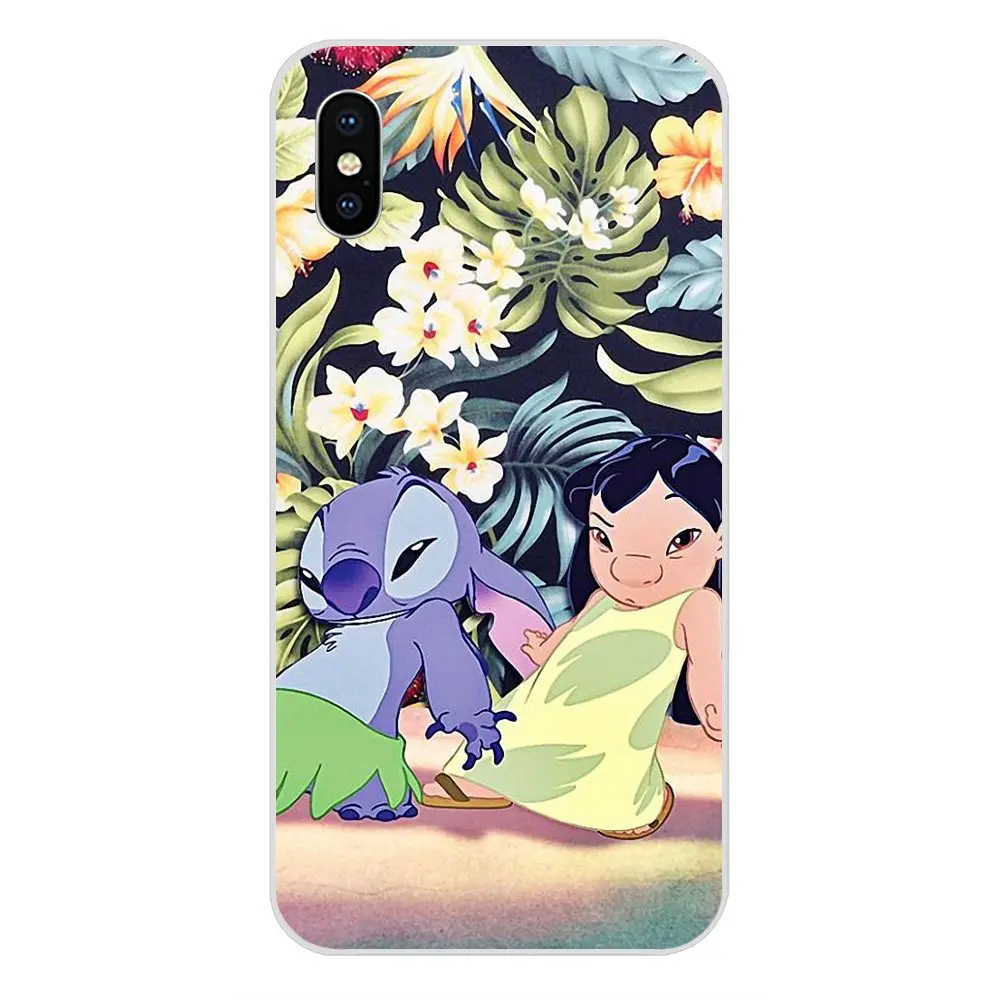 Чехол для телефона Lilo Stich Ohana роскошный Резиновый ТПУ чехол Apple iPhone 4 5 5C 6 6S 7 8 Plus X XS