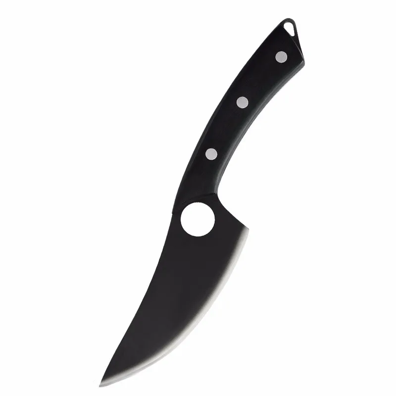 

6 inch Handcrafted Boning Knife Sharp Serbian Chef Knife Butcher Kitchen Knife with Full Tang Handle Leather Sheath
