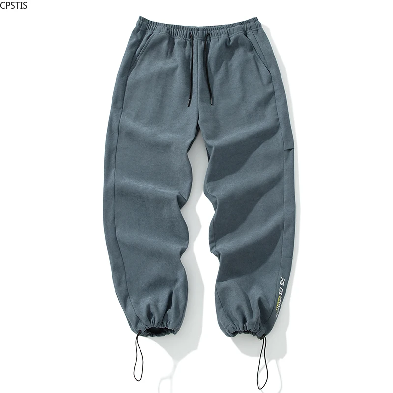 

2021 autumn and winter leisure fashion men's pants jogging pants men joggers Shopping streetwear trouser