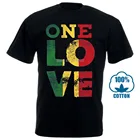 Футболка с надписью One Love Bob Marley Rasta Reggae, готическая ретро-футболка, модные топы в стиле эмо, панк, Японские футболки, футболки в стиле хиппи гот