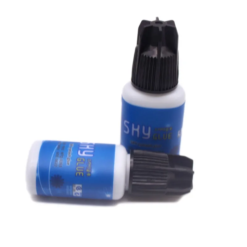 Аксессуары для наращивания ресниц 1 бутылка Корея оригинал SKY Plus 5 мл черная